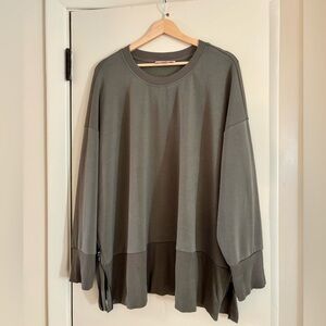 Philosophy Olive Green Pullover